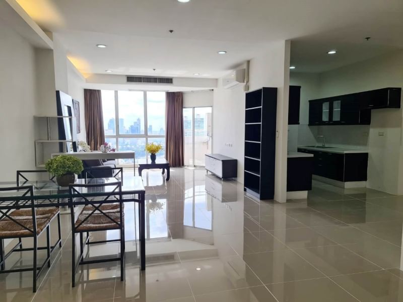 3-Bedroom, 3-Bathroom Condo at Waterford Diamond Tower, 146 sqm, ฿79,000/month, Near BTS Phrom Phong – For Rent