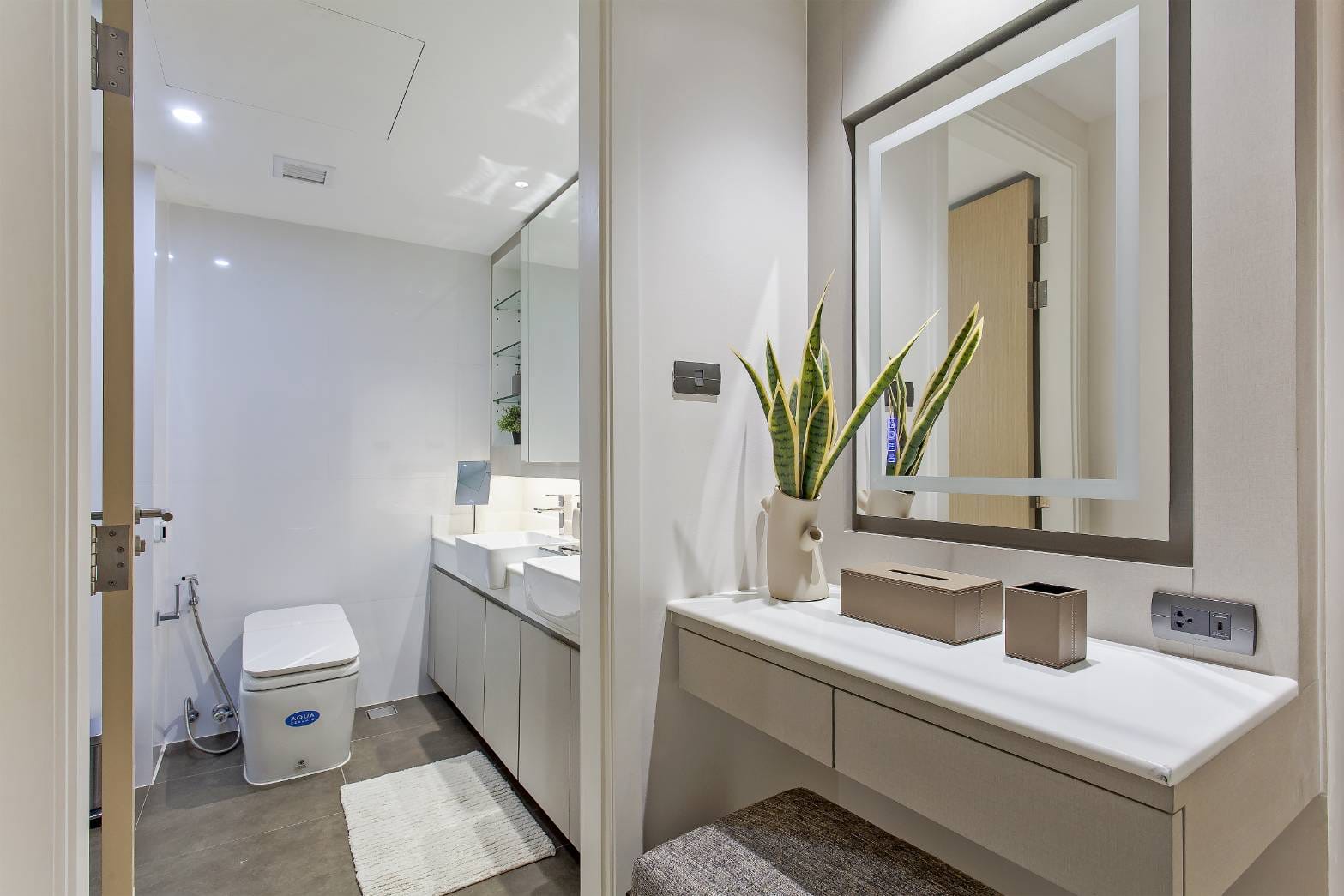 2-Bed 2-Bath Condo for Rent at GM Residence Ekkamai, 90sqm, ฿90K - 95K, Near Ekkamai BTS
