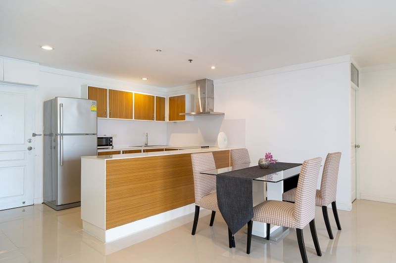 3-Bed, 3-Bath, 121 sqm Room for Rent at Waterford Diamond Tower, 59,000 THB/Month, Near BTS Phrom Phong