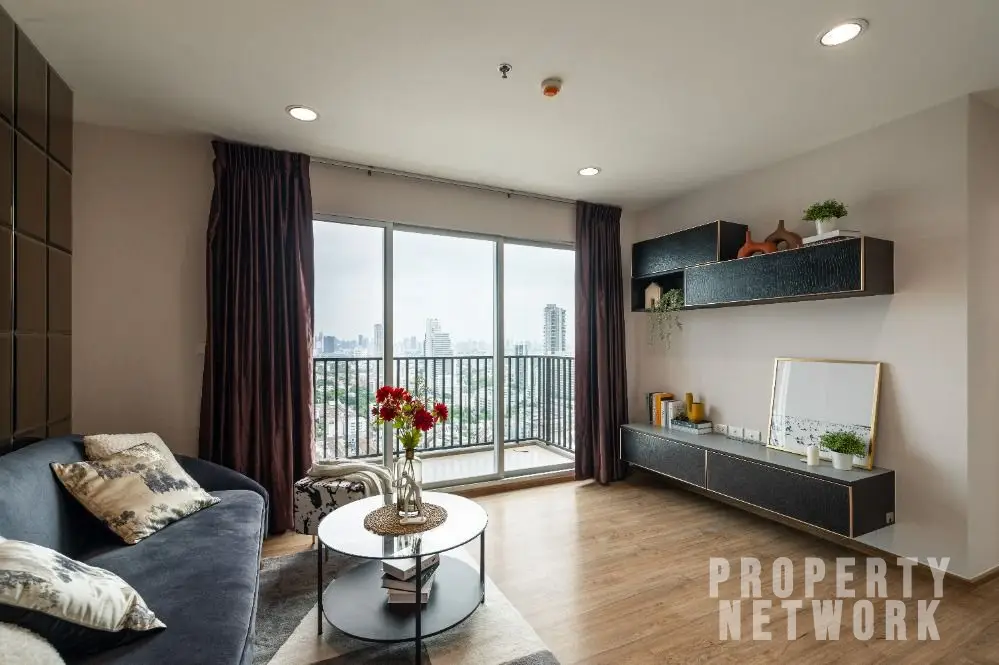 2-Bed, 2-Bath Condo for Sale at Fuse Chan-Sathorn, 56.67 sqm, ฿4.79M, 30th Floor with City Views, Near BTS Chong Nonsi – Perfect for Investment or Home