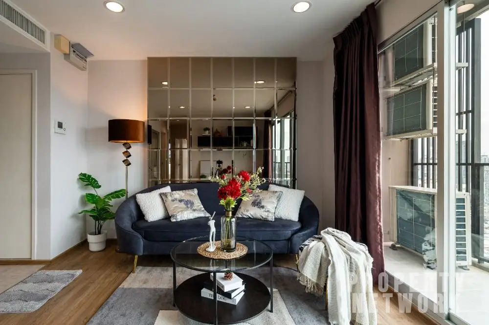 2-Bed, 2-Bath Condo for Sale at Fuse Chan-Sathorn, 56.67 sqm, ฿4.79M, 30th Floor with City Views, Near BTS Chong Nonsi – Perfect for Investment or Home