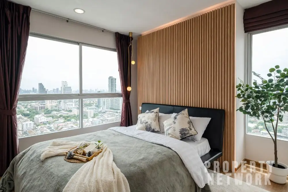 2-Bed, 2-Bath Condo for Sale at Fuse Chan-Sathorn, 56.67 sqm, ฿4.79M, 30th Floor with City Views, Near BTS Chong Nonsi – Perfect for Investment or Home