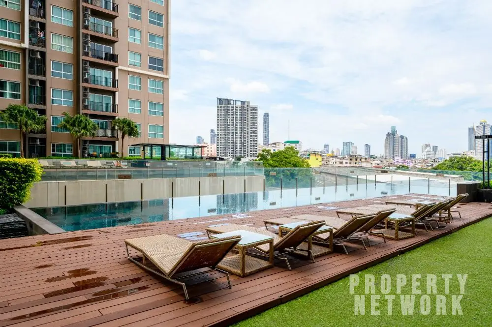 2-Bed, 2-Bath Condo for Sale at Fuse Chan-Sathorn, 56.67 sqm, ฿4.79M, 30th Floor with City Views, Near BTS Chong Nonsi – Perfect for Investment or Home