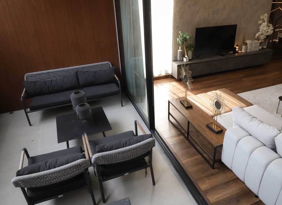 4-Bedroom, 4-Bathroom Townhome for Rent at The Park Lane Sukhumvit 105, 348 sqm, 180,000 THB/month, Near Bearing BTS