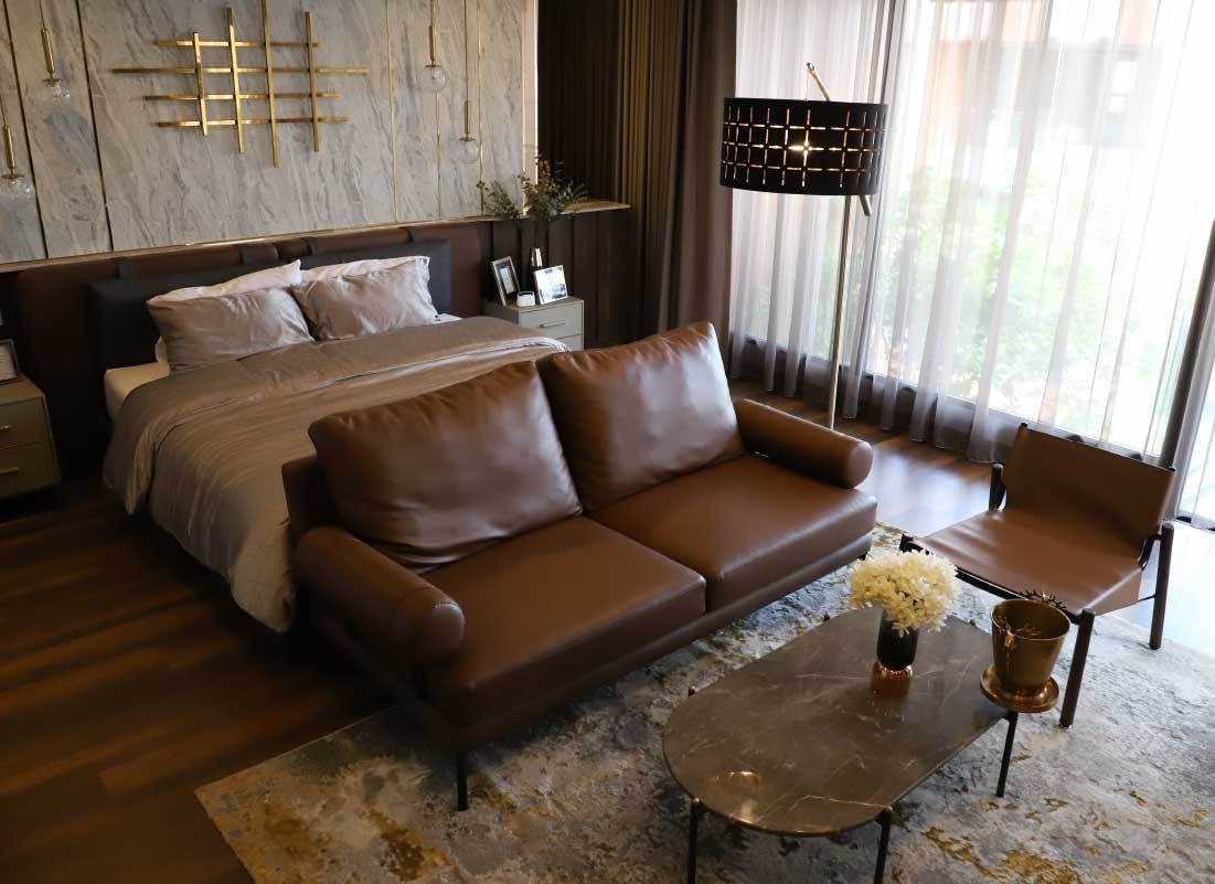 4-Bedroom, 4-Bathroom Townhome for Rent at The Park Lane Sukhumvit 105, 348 sqm, 180,000 THB/month, Near Bearing BTS