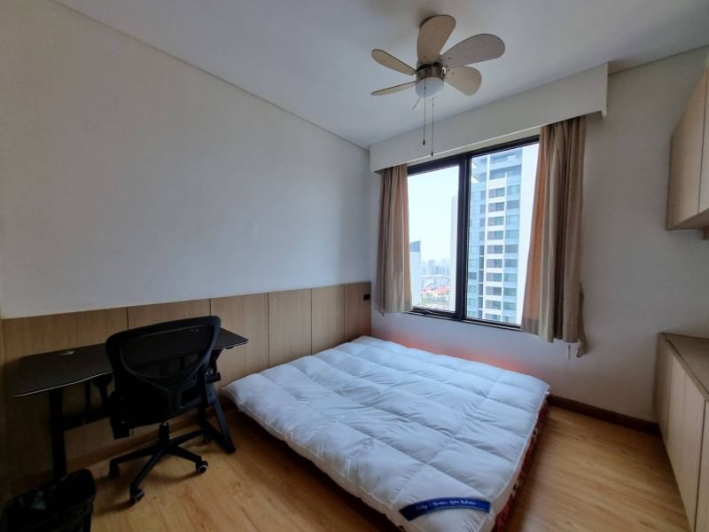 2-Bedroom 2-Bathroom 86 sqm Condo at Villa Asoke Condominium for Rent 45,000 THB/month near MRT Phetchaburi Station
