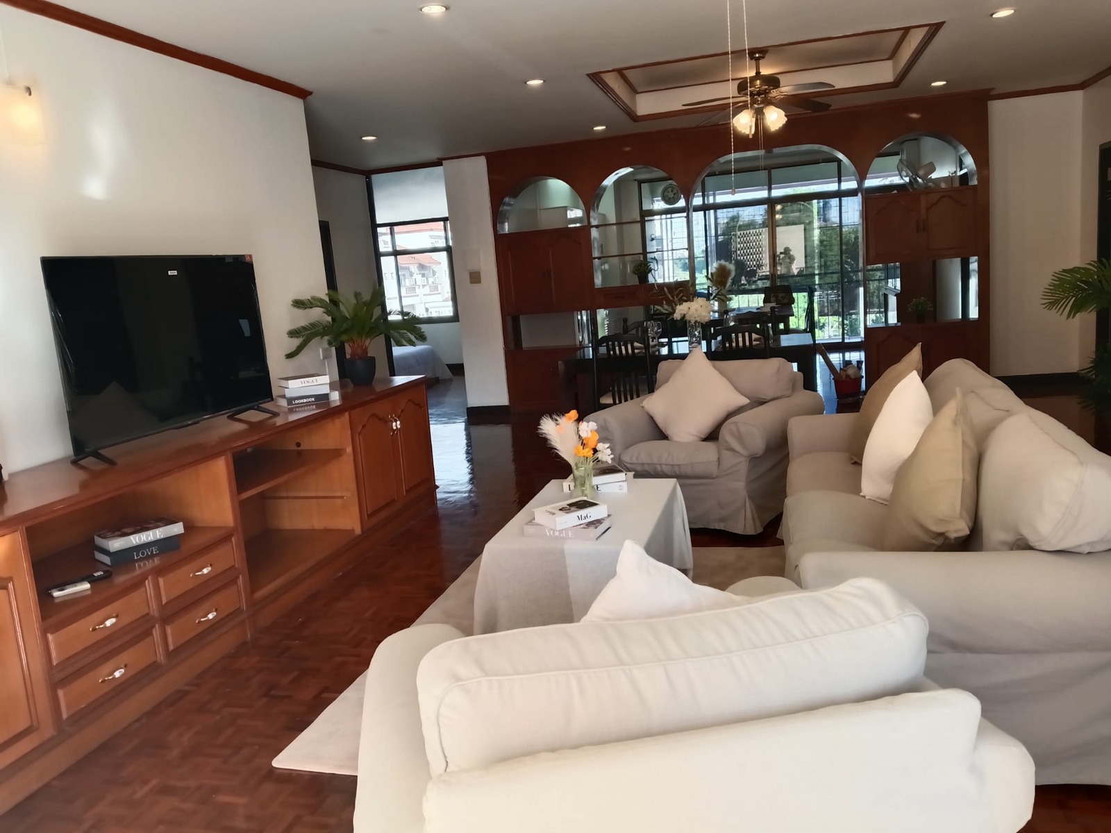 3-Bed 2-Bath Condo at Swasdi Mansion, 200sqm for Rent near BTS Phrom Phong – ฿55,000/Month