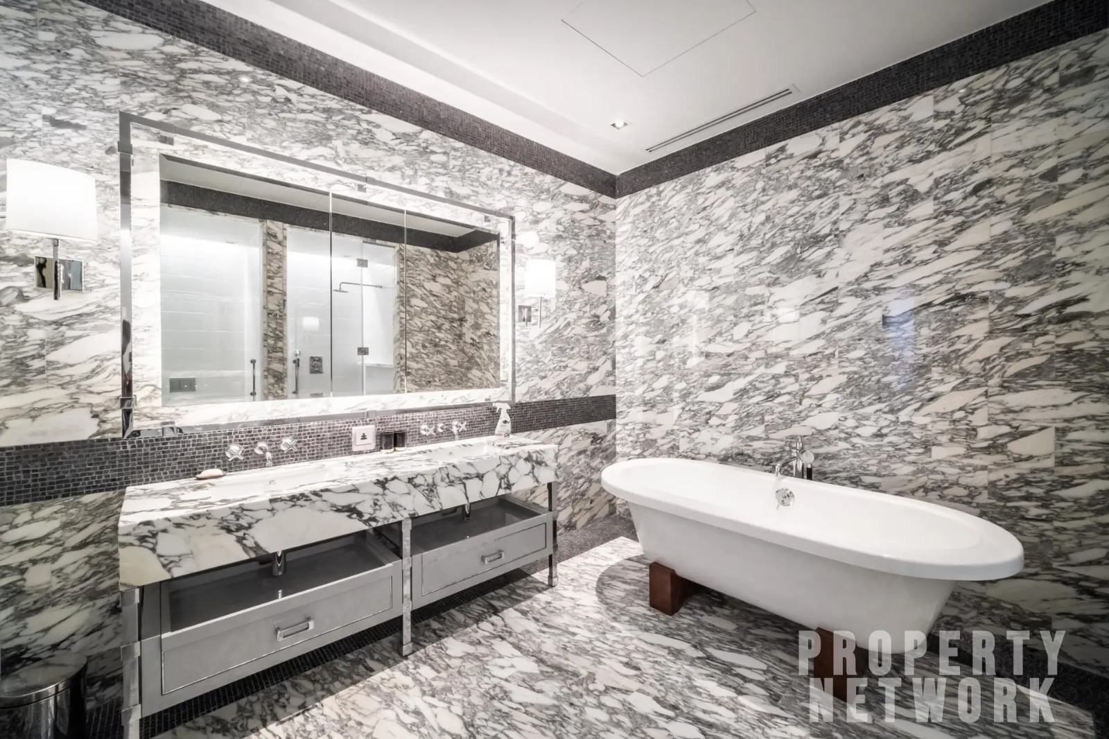 Luxury 2-Bedroom, 2-Bathroom Condo for Rent at The Ritz-Carlton Residences Bangkok, 124 sqm, 50th Floor, ฿160,000/month, Near BTS Chong Nonsi