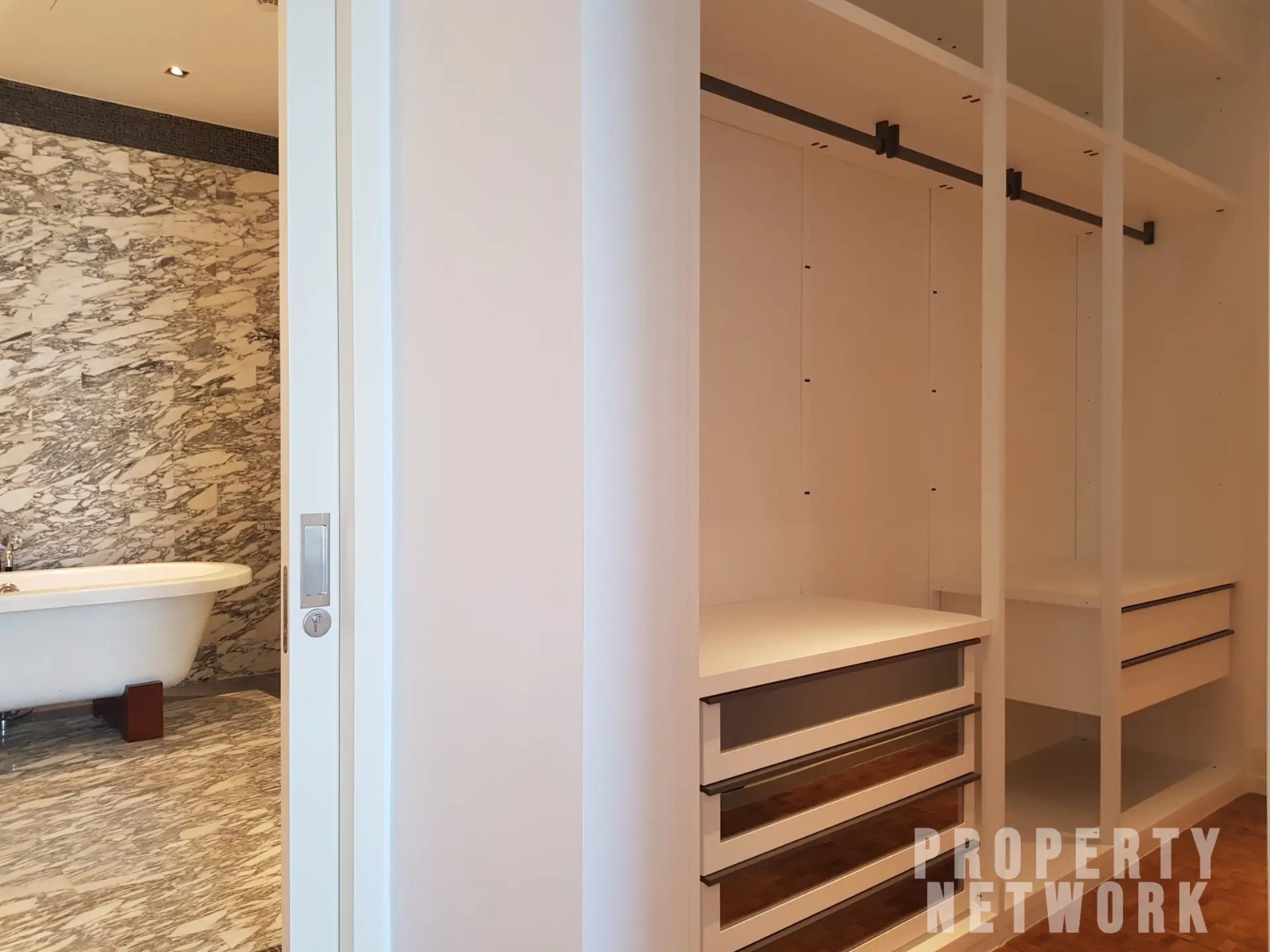 Luxury 2-Bedroom, 2-Bathroom Condo for Rent at The Ritz-Carlton Residences Bangkok, 124 sqm, 50th Floor, ฿160,000/month, Near BTS Chong Nonsi
