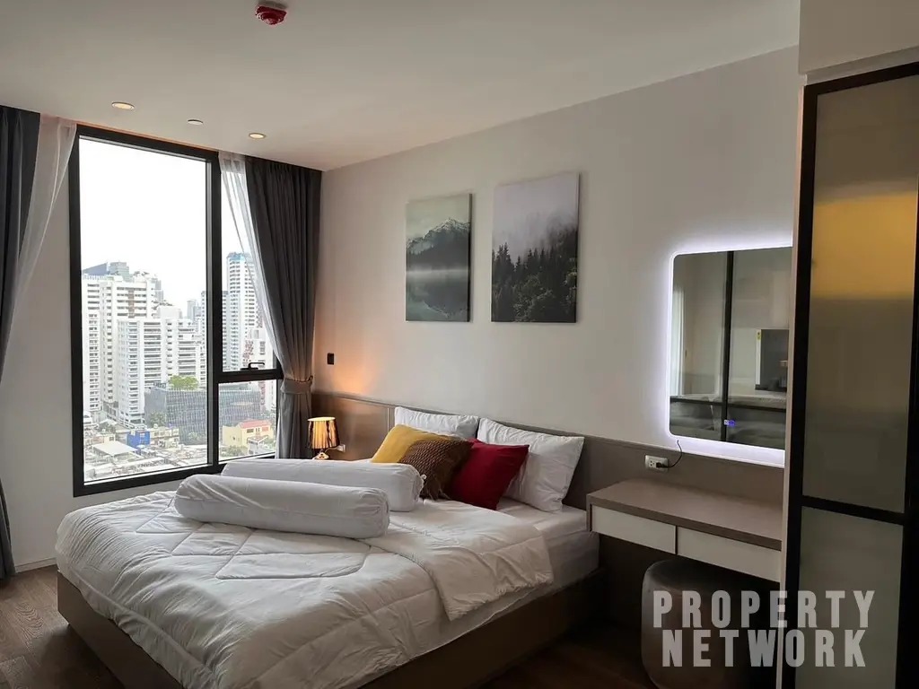 1-Bedroom, 1-Bathroom Condo for Rent at Muniq Sukhumvit 23, 43 sqm, ฿45,000/month, Near MRT Sukhumvit & BTS Asoke, Fully Furnished, Pet-Friendly