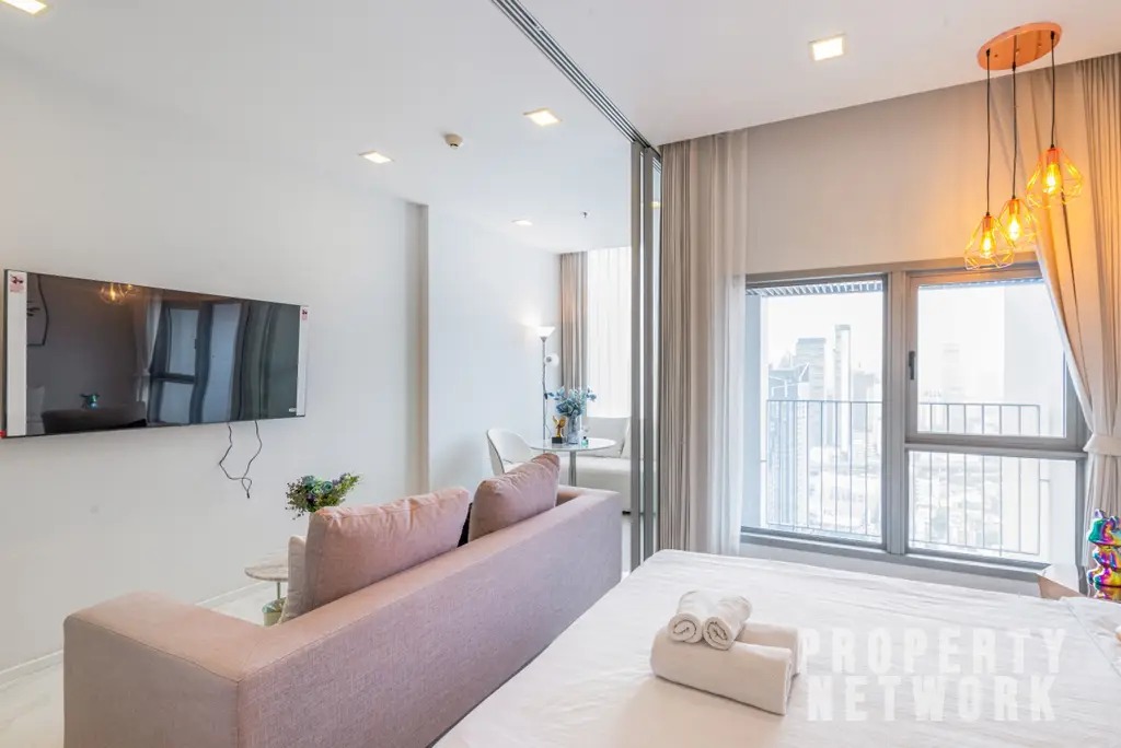 1-Bedroom, 1-Bathroom Condo for Rent/Sale at Hyde Sukhumvit 11 – 35 sqm, Stunning City Views, Just ฿30,000/month, 380m to BTS Nana