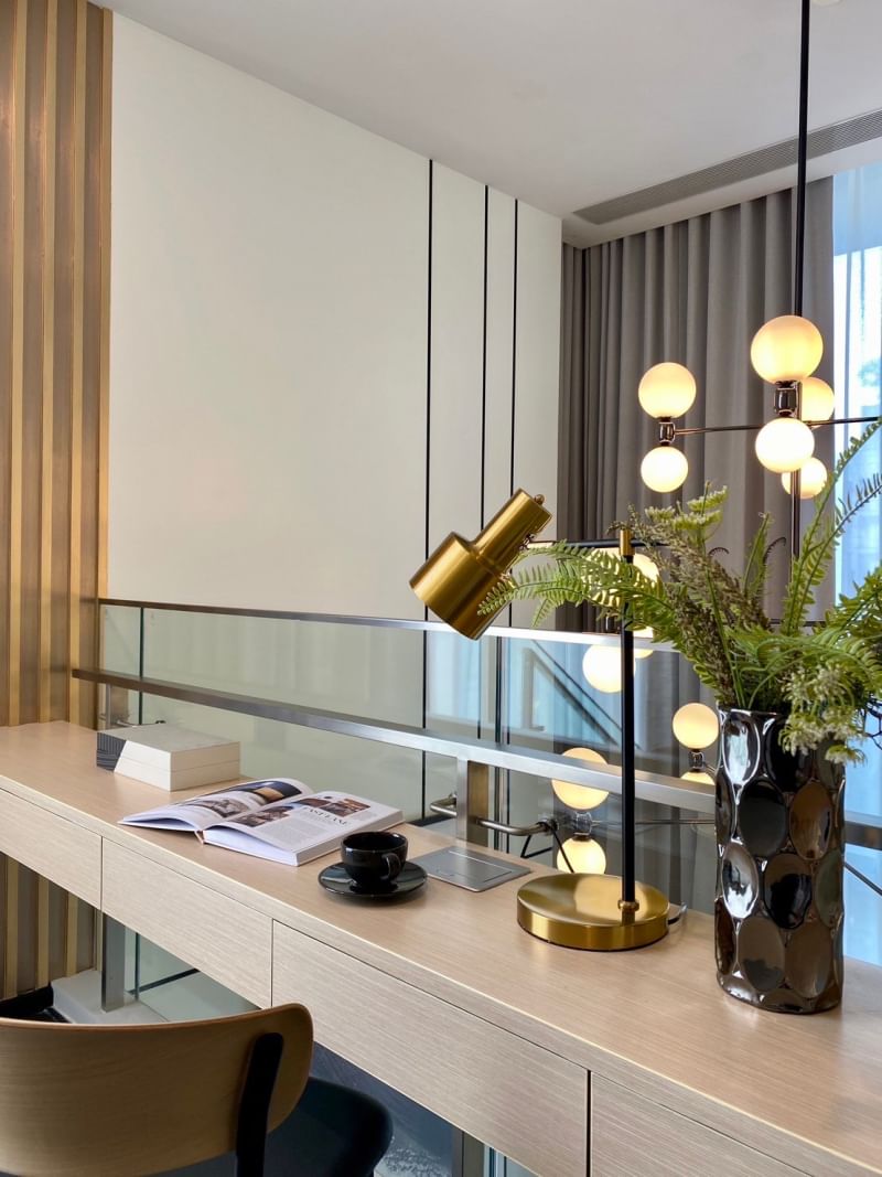 Luxurious 2-bedroom 2-bathroom condo for rent at Laviq Sukhumvit 57, 97.5 sqm with 5-star amenities. Prime Thong Lo location. Rent 140,000 THB/month near BTS Thonglor