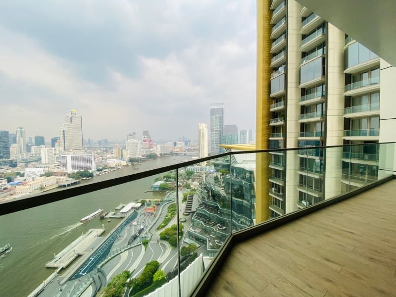 Discover unmatched luxury at The Residences at Mandarin Oriental Bangkok. A stunning 2-bedroom, 2.5-bathroom condo, 150.17 sqm, for sale at 71,990,000 THB near BTS Charoen Nakhon
