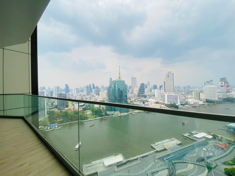 Discover unmatched luxury at The Residences at Mandarin Oriental Bangkok. A stunning 2-bedroom, 2.5-bathroom condo, 150.17 sqm, for sale at 71,990,000 THB near BTS Charoen Nakhon