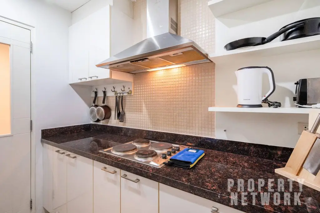 Spacious 2-bedroom, 2-bathroom condo for rent at Baan Siri 24, 110 sqm on the 20th floor. Fully furnished, prime Sukhumvit location, 70,000 THB/month near BTS Phrom Phong