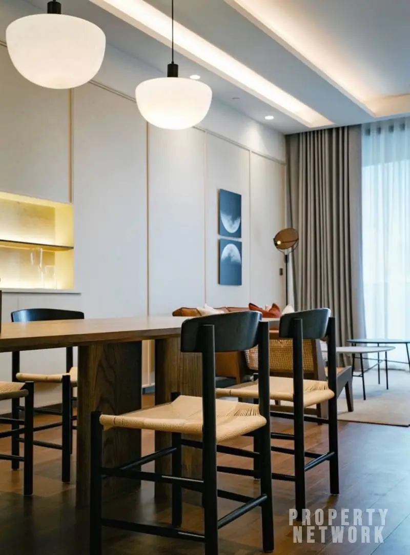 Rent or own this luxurious 2-bedroom 2-bathroom condo at The Estelle Phrom Phong. Fully furnished Condo for sale at 39,400,000 THB or Rent at 125,000 THB/month near BTS Phrom Phong