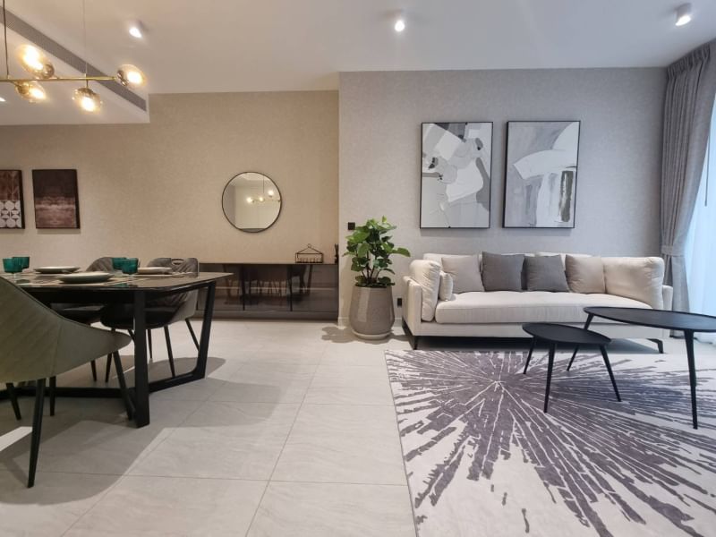 Luxurious 2-bedroom condo for rent at TAIT Sathorn 12, 98 sqm, fully furnished, brand new. Rent at 120,000 THB/month. Location Near BTS Saint Louis and BTS Chong Nonsi