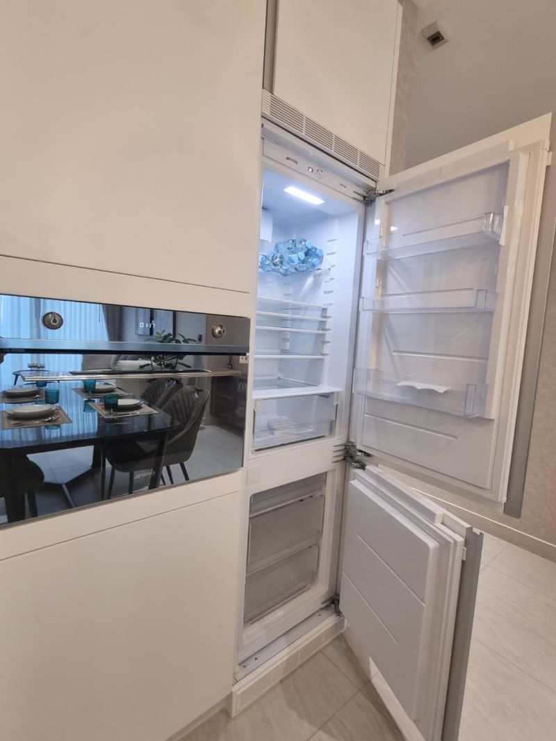 Luxurious 2-bedroom condo for rent at TAIT Sathorn 12, 98 sqm, fully furnished, brand new. Rent at 120,000 THB/month. Location Near BTS Saint Louis and BTS Chong Nonsi
