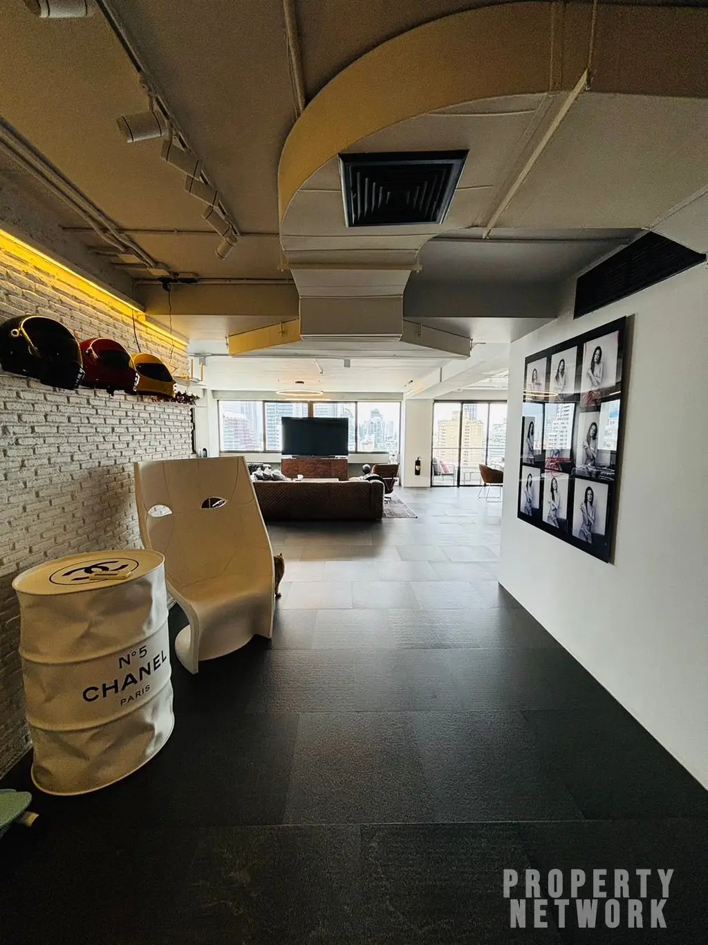 Discover luxury living with this loft-style duplex at The Habitat Sukhumvit 53. Spacious 365 sqm, 3 bedrooms, pet-friendly, and fully renovated. Sale Price: 50M THB. Near BTS Thong Lor