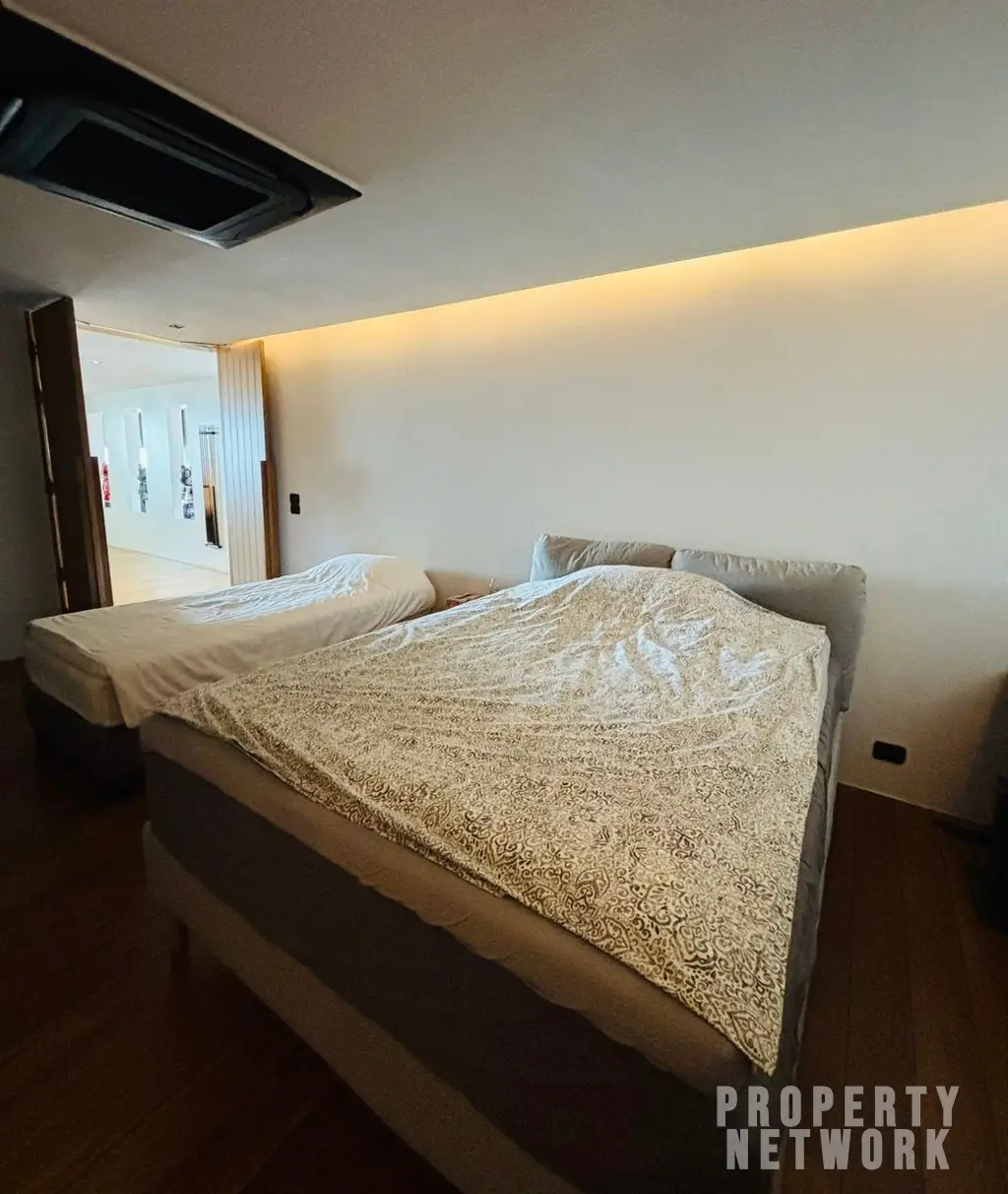 Discover luxury living with this loft-style duplex at The Habitat Sukhumvit 53. Spacious 365 sqm, 3 bedrooms, pet-friendly, and fully renovated. Sale Price: 50M THB. Near BTS Thong Lor