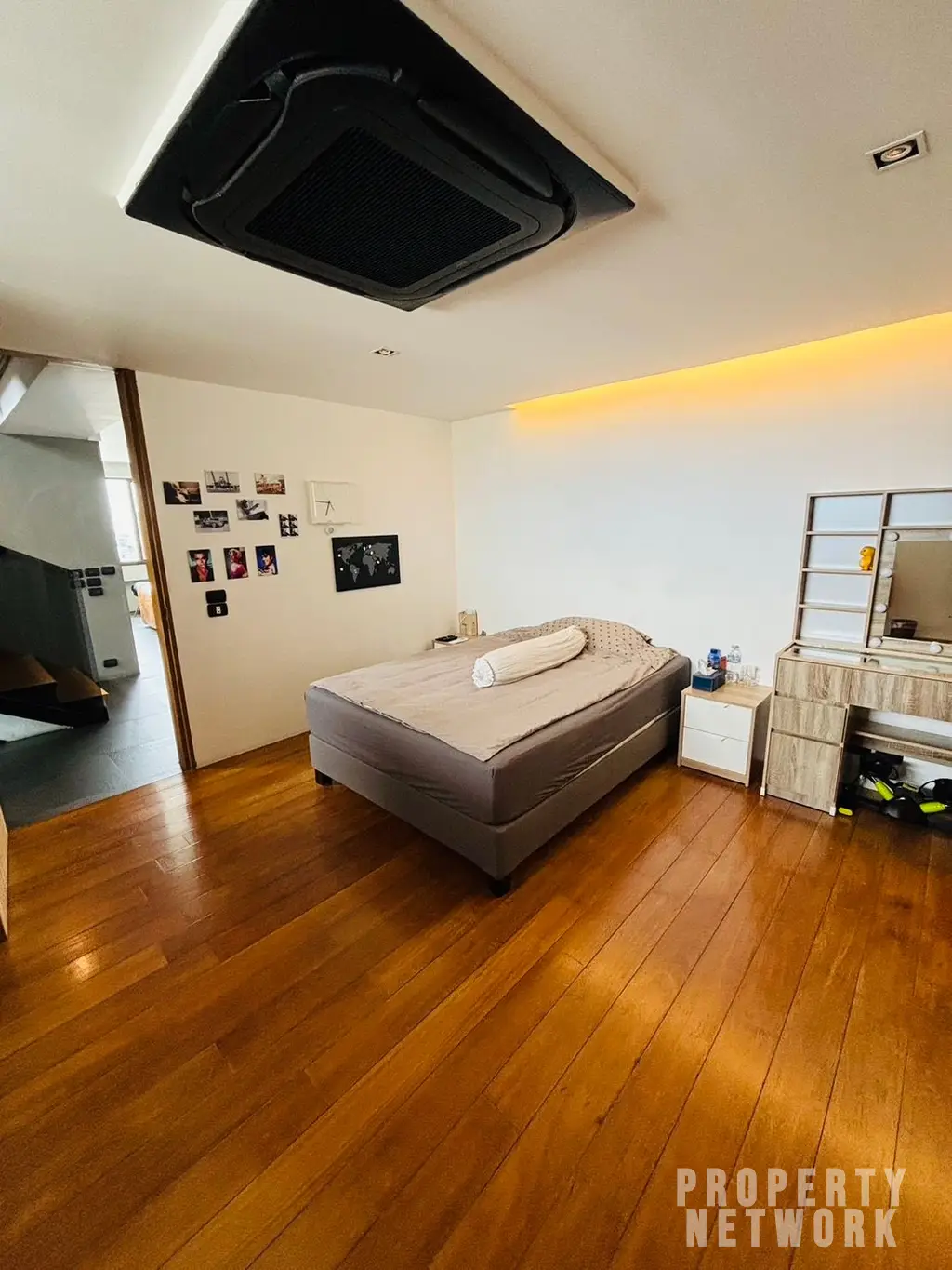 Discover luxury living with this loft-style duplex at The Habitat Sukhumvit 53. Spacious 365 sqm, 3 bedrooms, pet-friendly, and fully renovated. Sale Price: 50M THB. Near BTS Thong Lor