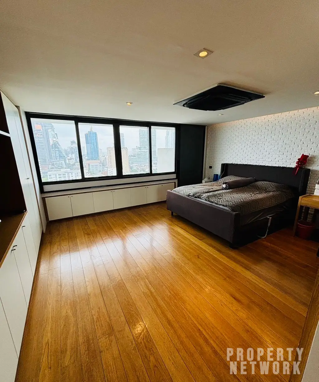 Discover luxury living with this loft-style duplex at The Habitat Sukhumvit 53. Spacious 365 sqm, 3 bedrooms, pet-friendly, and fully renovated. Sale Price: 50M THB. Near BTS Thong Lor