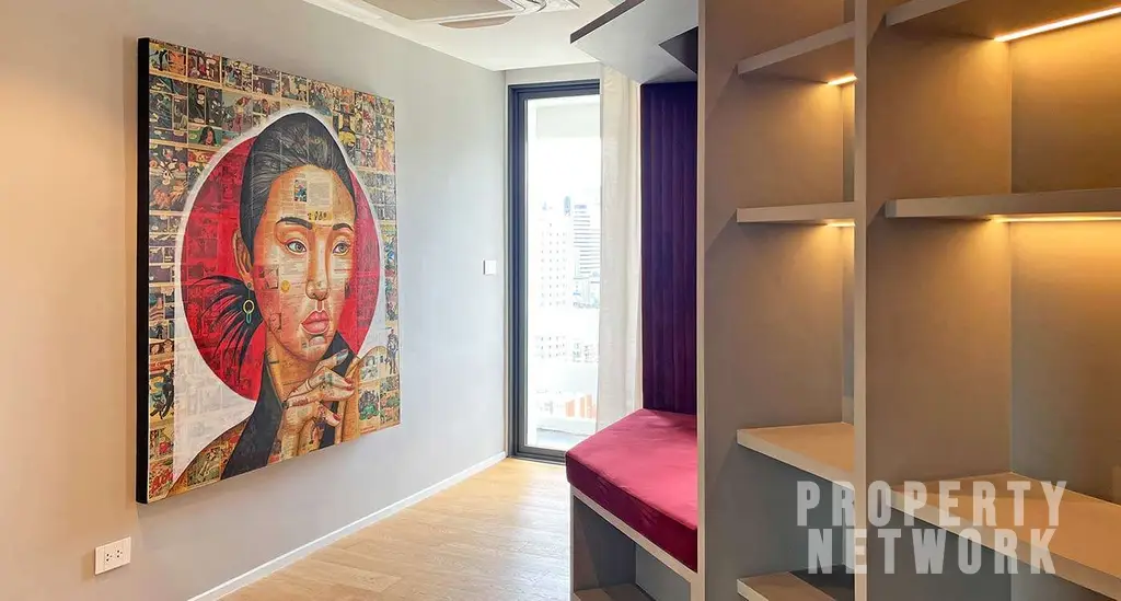 Luxurious 300 sqm duplex at Crystal Garden Condominium, Sukhumvit. 2 bedrooms, 3 baths, private terrace with pool, pet-friendly, and stunning skyline views near BTS Nana Station