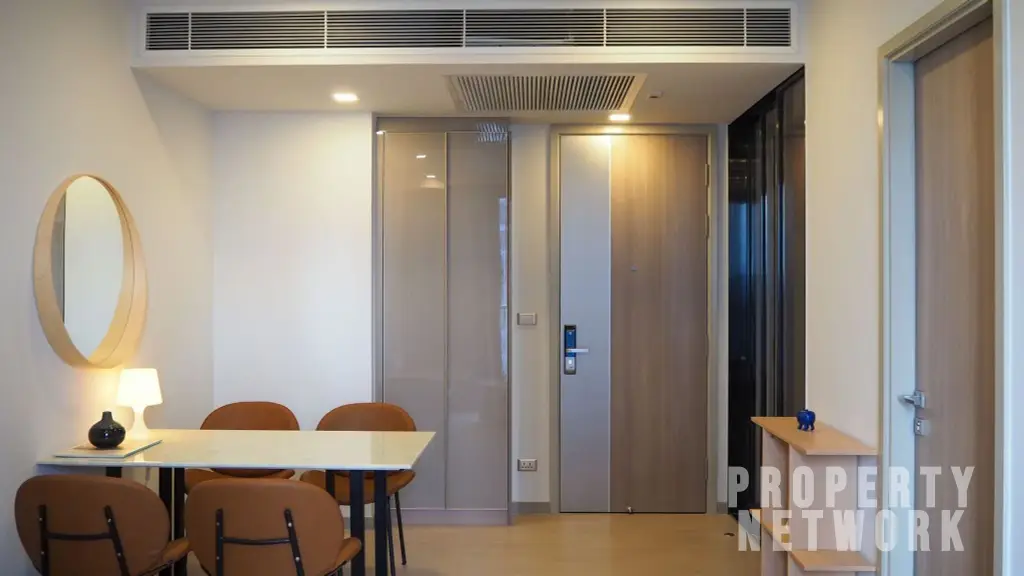 1-Bedroom, 1-Bathroom Condo for Rent at One 9 Five Asoke, 37 sqm, 32,000 THB, Near MRT Phra Ram 9