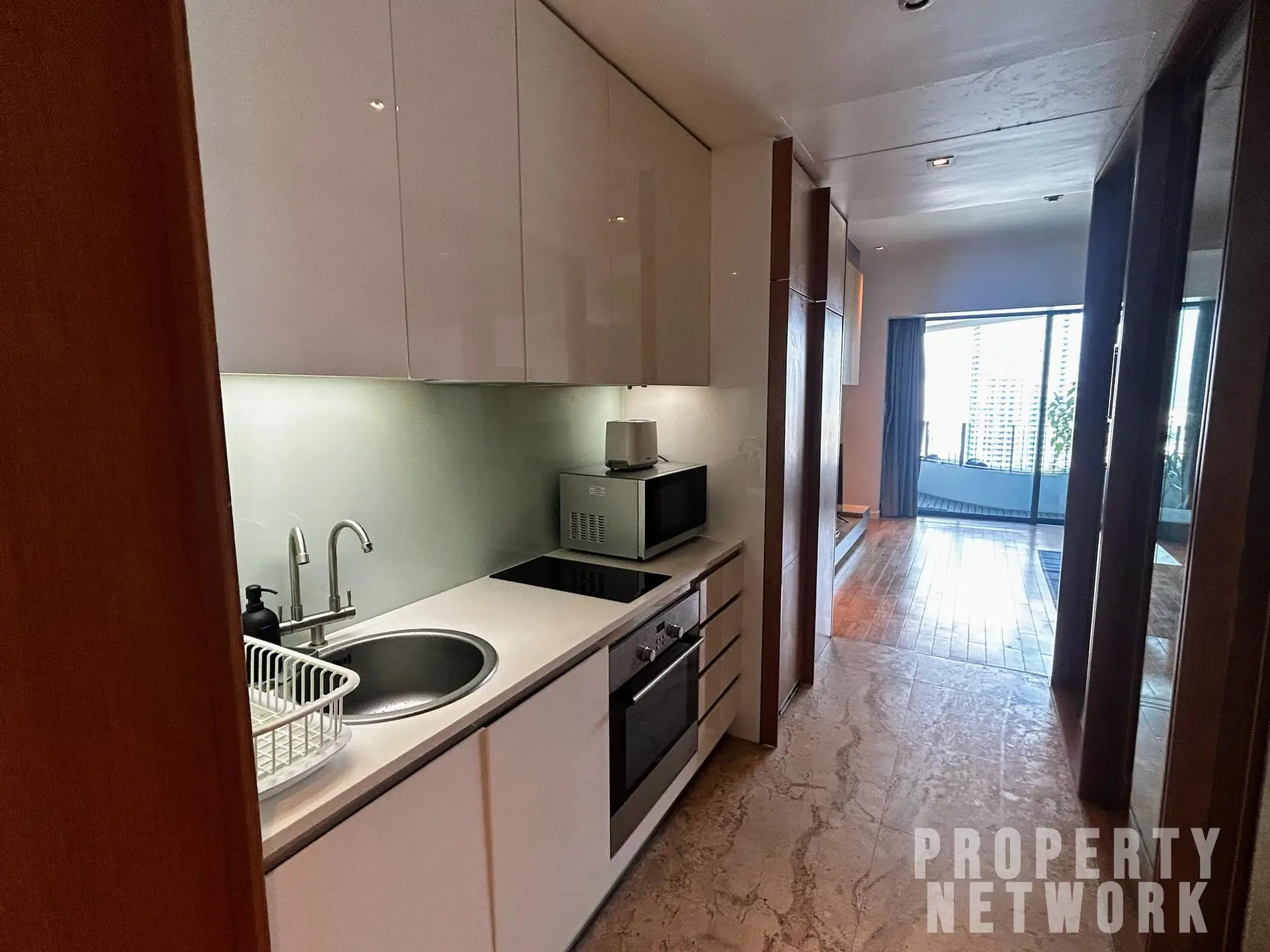1-Bedroom, 1-Bathroom Condo for Rent at The Pano Rama 3, 68 sqm, 30,000 THB, Near BTS Saphan Taksin