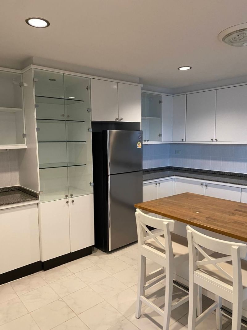 Discover luxury living at Charan Tower Sukhumvit Soi 43. Rent a 430 sqm penthouse duplex with 3+1 bedrooms, and pet-friendly 180K THB/month near BTS Phrom Phong