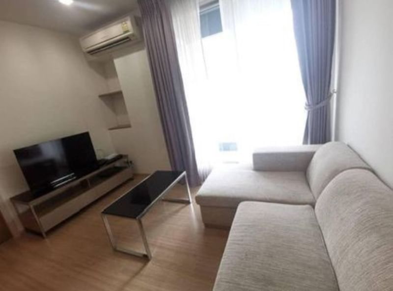 Spacious 2-bedroom condo for rent at Rhythm Sukhumvit 50, fully furnished, 65 sqm, 9th floor, THB 35K/month. Modern amenities and prime location near BTS On Nut