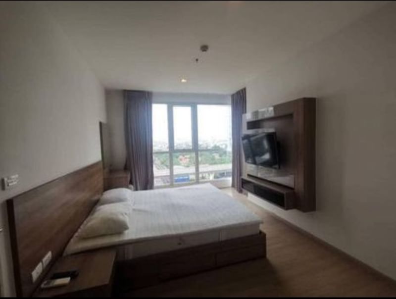 Spacious 2-bedroom condo for rent at Rhythm Sukhumvit 50, fully furnished, 65 sqm, 9th floor, THB 35K/month. Modern amenities and prime location near BTS On Nut