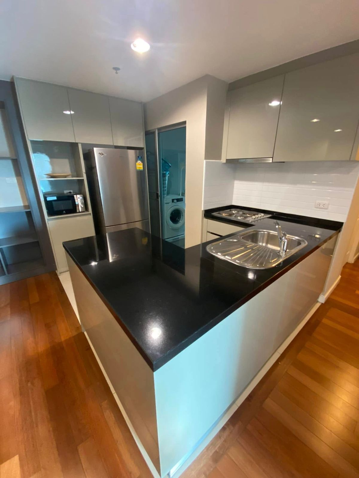 2-Bed, 1-Bath Condo at Belle Grand Rama 9, 77 sqm, for Rent at ฿35,000/month or Sale at ฿9.42M, Near Rama 9 MRT, Fully Furnished, Prime Location