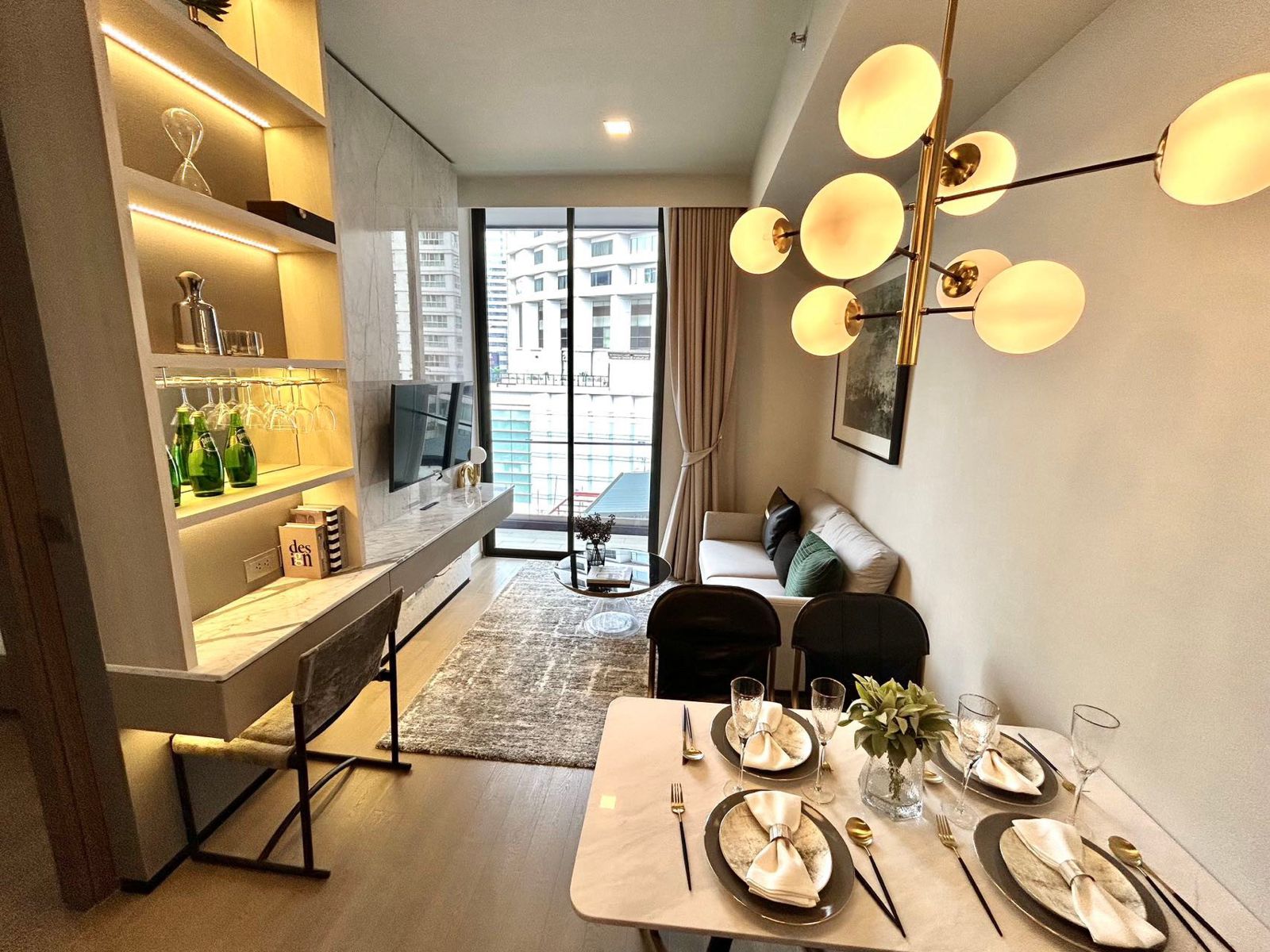 1-Bedroom, 1-Bathroom Condo for Rent at CELES ASOKE, 51 sqm, Fully Furnished, ฿50,000/month, Near BTS Asoke & MRT Sukhumvit – Ideal for Professionals!