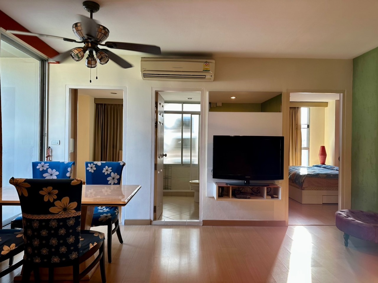 Stylish 2-bedroom condo at Life @ Sukhumvit 67. Fully furnished, pet-friendly, 63 sqm, near BTS Phra Khanong. Rent 30,000 THB/month (negotiable).