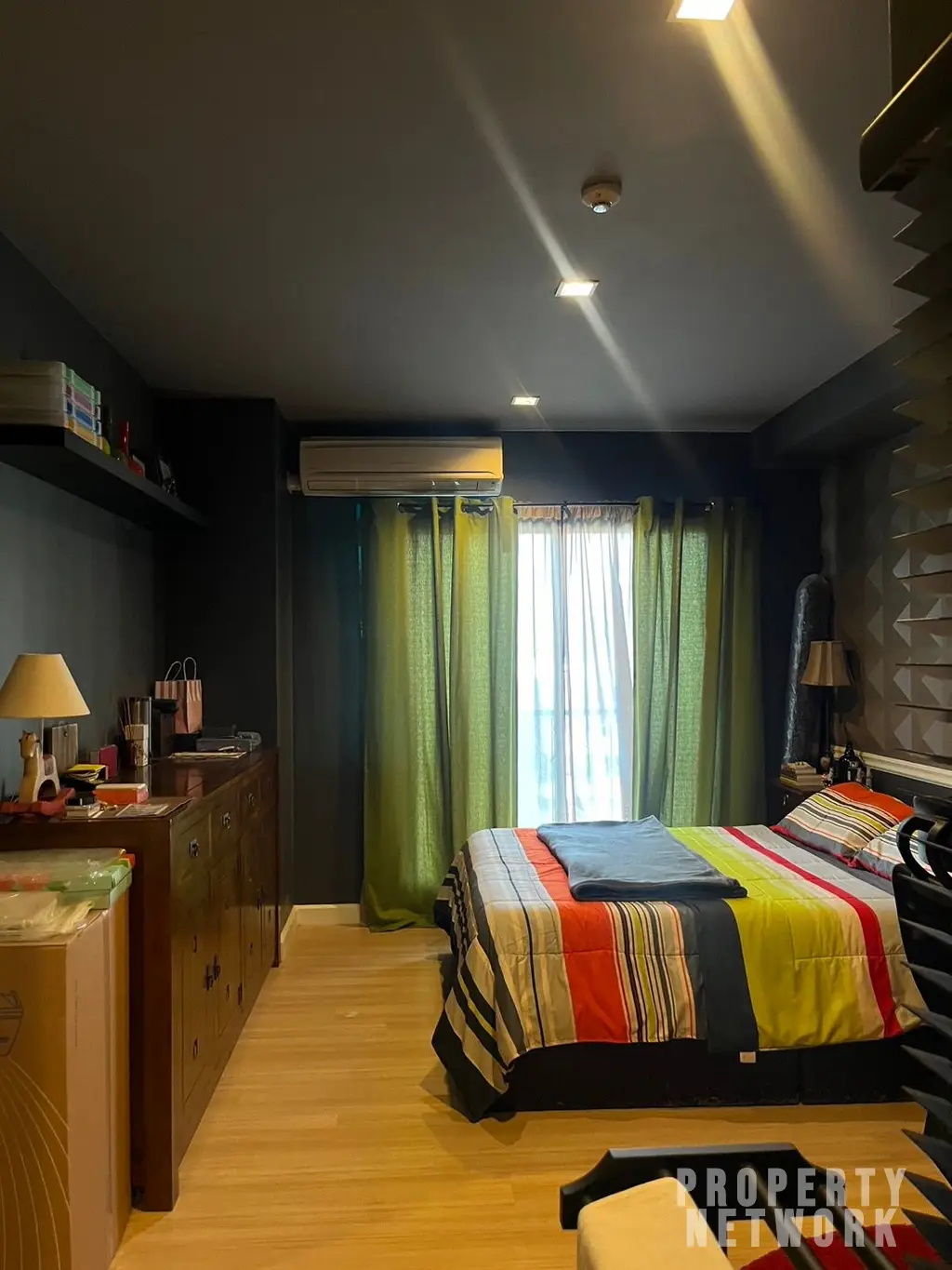 Stylish 2-bedroom condo at The Seed Mingle Sathorn-Suanplu, offering 72 sqm of fully furnished comfort on the 12th floor. Prime location, just 45,000 THB/month!