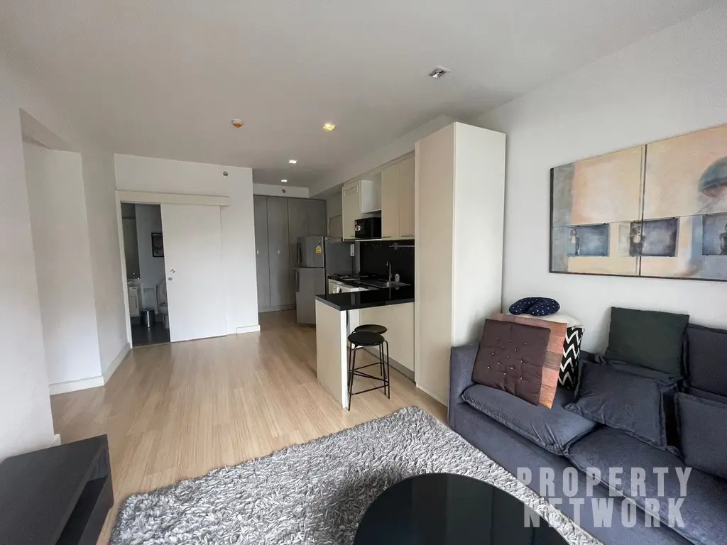 Rent a 2-bedroom condo at The Seed Mingle Sathorn-Suanplu. 68 sqm, fully furnished, near BTS Sala Daeng and MRT Lumphini. Affordable luxury at 30,000 THB/month.