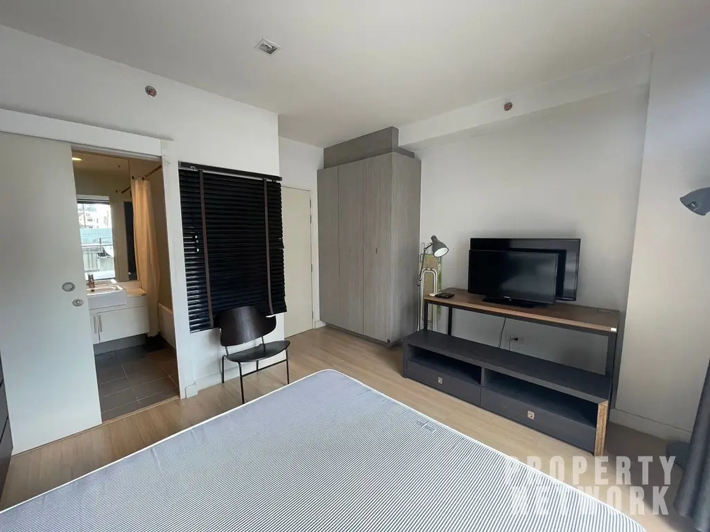Rent a 2-bedroom condo at The Seed Mingle Sathorn-Suanplu. 68 sqm, fully furnished, near BTS Sala Daeng and MRT Lumphini. Affordable luxury at 30,000 THB/month.