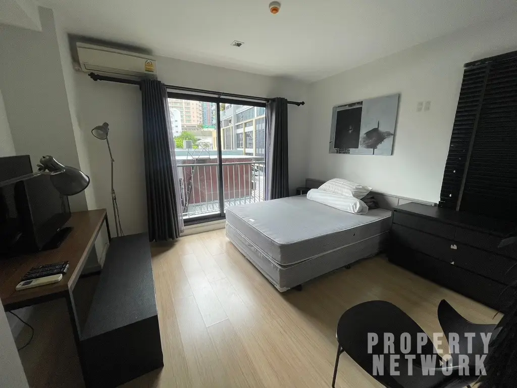 Rent a 2-bedroom condo at The Seed Mingle Sathorn-Suanplu. 68 sqm, fully furnished, near BTS Sala Daeng and MRT Lumphini. Affordable luxury at 30,000 THB/month.