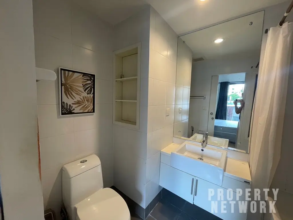 Rent a 2-bedroom condo at The Seed Mingle Sathorn-Suanplu. 68 sqm, fully furnished, near BTS Sala Daeng and MRT Lumphini. Affordable luxury at 30,000 THB/month.