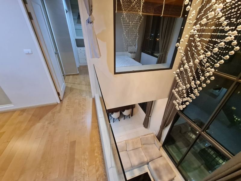 Stunning 1-Bedroom, 2-Bathroom condo at Villa Asoke, 80 sqm, fully furnished. Prime location in Makkasan, Bangkok. For sale at 9,800,000 THB.