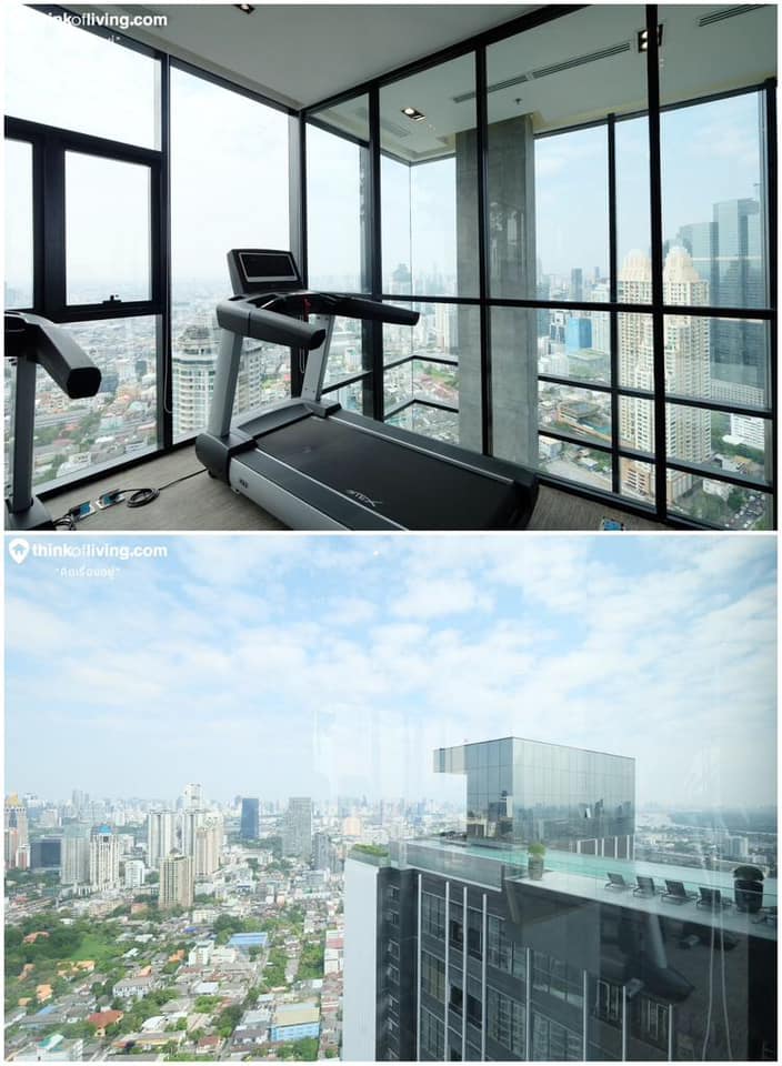 Modern 1-Bedroom, 1-Bathroom condo at Knightsbridge Prime Sathorn, 37 sqm. For rent at 26,000 THB. Prime location near Chong Nonsi BTS, ideal for city living.