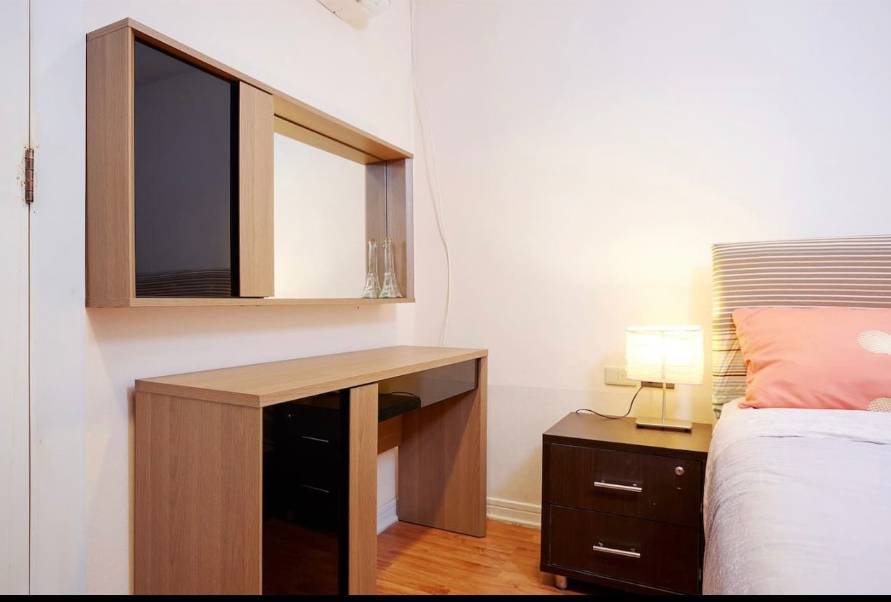Spacious 2-bedroom, 2-bathroom condo at Crystal Garden, 110 sqm, 58,000 THB/month. Close to BTS Nana with top-notch amenities.
