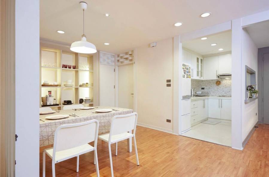 Spacious 2-bedroom, 2-bathroom condo at Crystal Garden, 110 sqm, 58,000 THB/month. Close to BTS Nana with top-notch amenities.