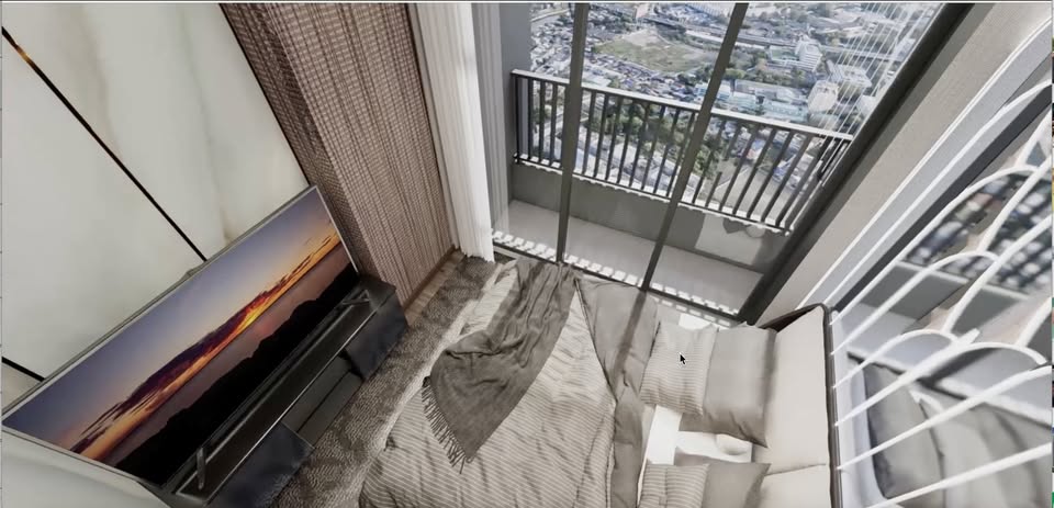 2-BR 1-BTH 47 sqm Condo for Sale at KnightsBridge Rama 4, Near BTS Phra Khanong – 8.05M THB
