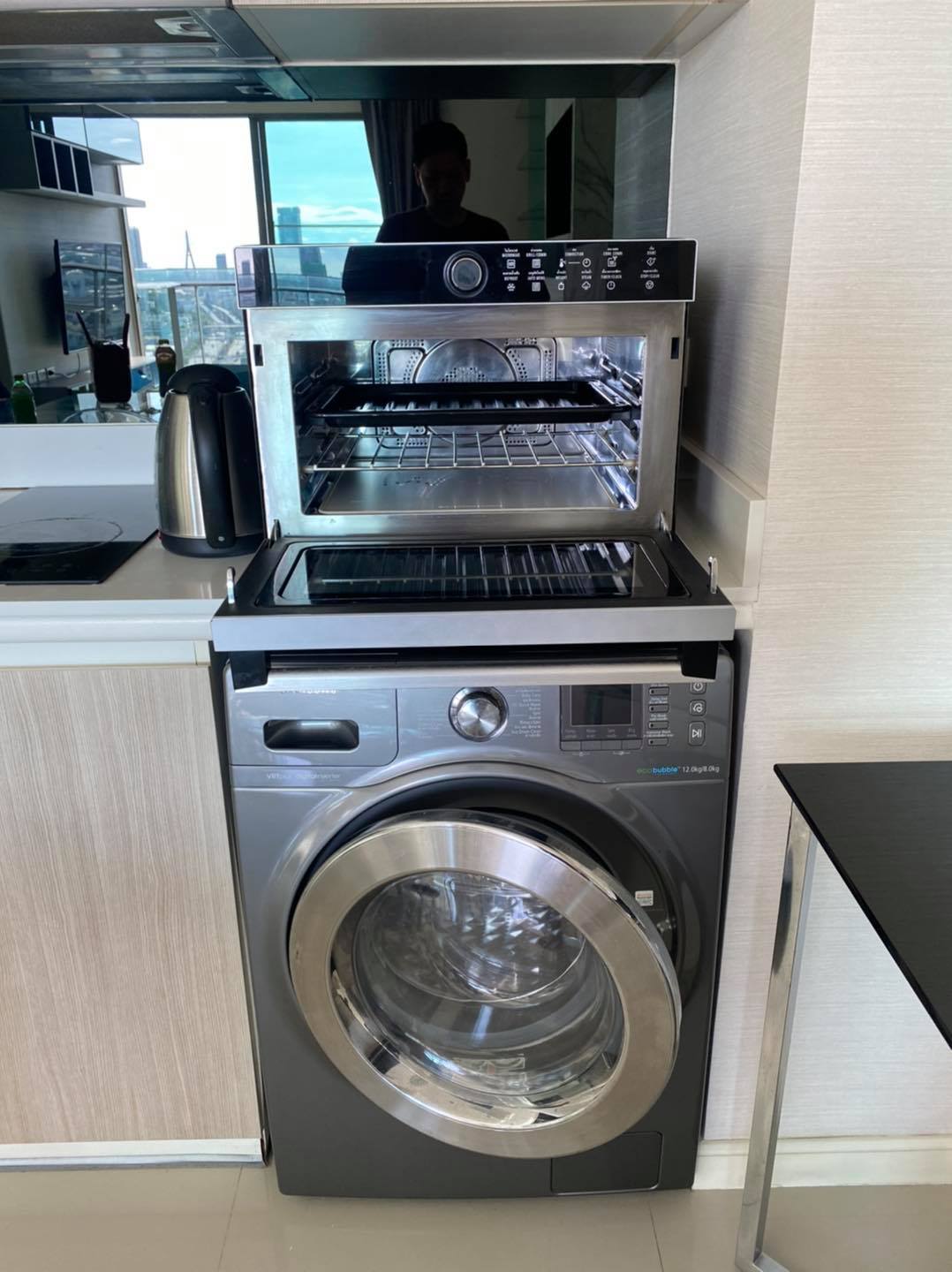 Elegant 2-bedroom condo for rent at StarView Rama 3. 22nd floor, 78sqm, fully furnished with premium amenities. Rent: 35,000 THB/month. Prime riverside location