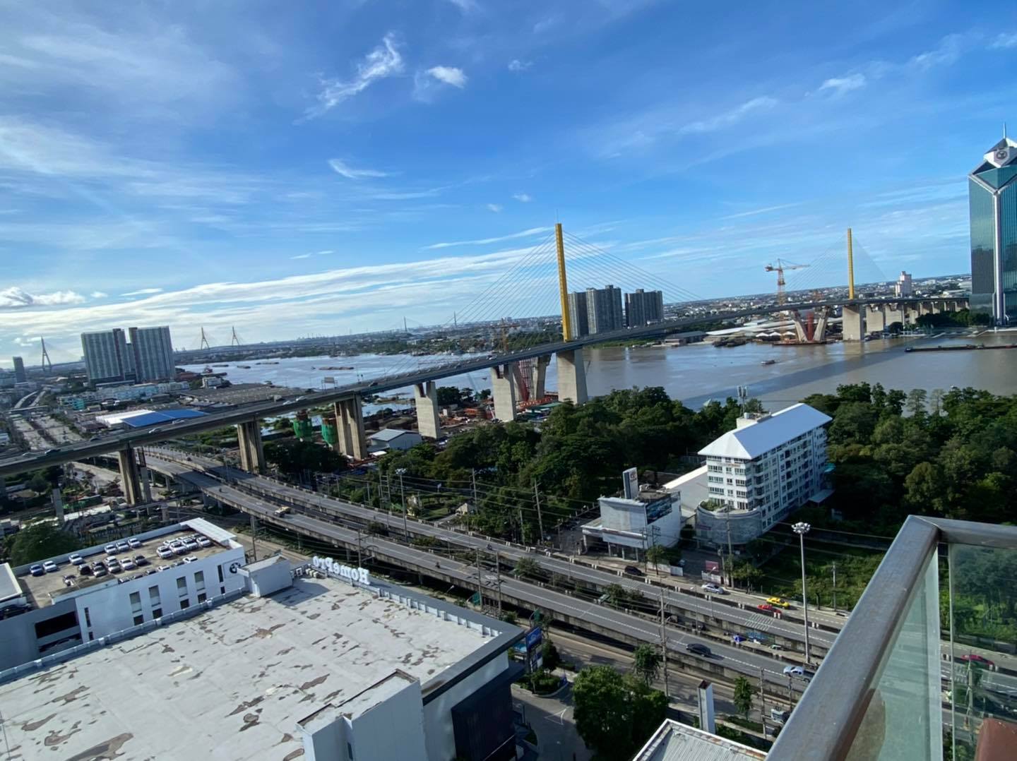 Elegant 2-bedroom condo for rent at StarView Rama 3. 22nd floor, 78sqm, fully furnished with premium amenities. Rent: 35,000 THB/month. Prime riverside location