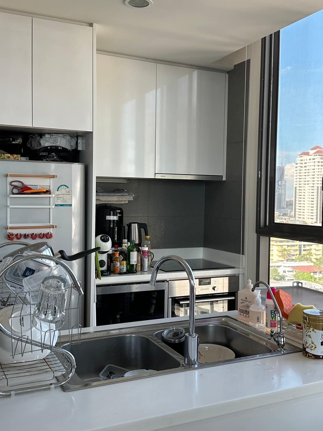 1BR 1 BTH Condo for Rent, 60 sqm, ฿55,000/Month, Aequa Residence Sukhumvit 49, 450m to BTS Thonglor, High Floor, Pet-Friendly