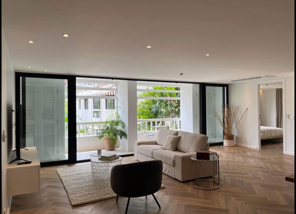 3-Bed, 2-Bath, 170 sqm Condo for Rent at Baan Chan Condominium, Thonglor – ฿80,000/month, Near BTS Thonglor, Available Dec 20, 2024