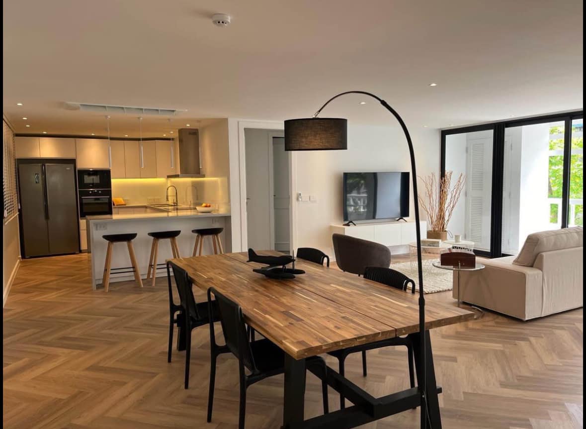 3-Bed, 2-Bath, 170 sqm Condo for Rent at Baan Chan Condominium, Thonglor – ฿80,000/month, Near BTS Thonglor, Available Dec 20, 2024